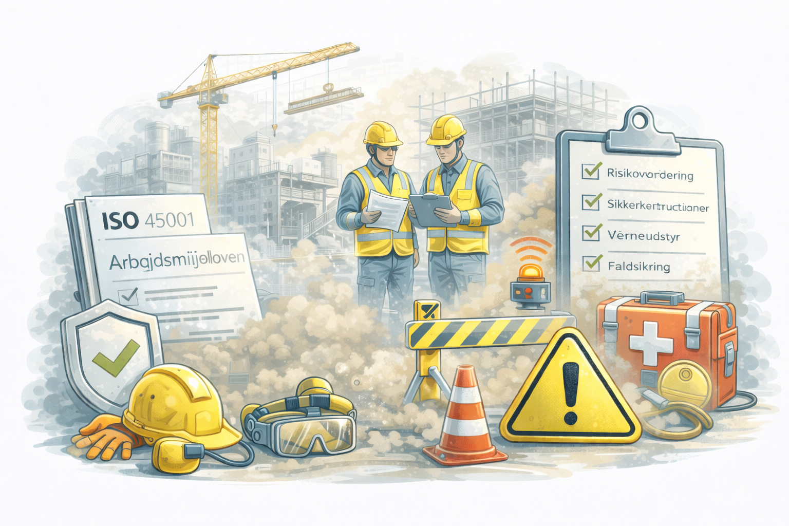 Sikkerhed på byggepladsen 